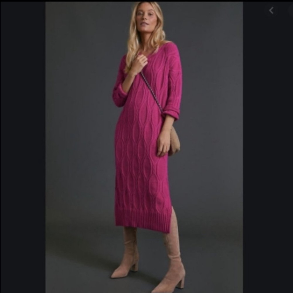EUC Line & Dot Billie Sweater Dress